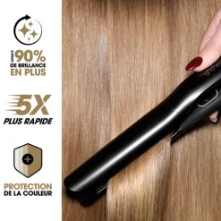 Lisseur ghd sculpt™ Noir – Interactif, zéro dommage, haute précision