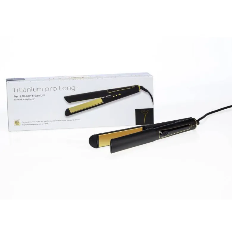Lisseur titanium noir 250° Pro Long+