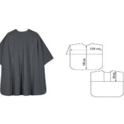 Lot de 10 capes sans manches lavables à 60°C