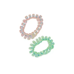 Lot de 2 élastiques en spirale