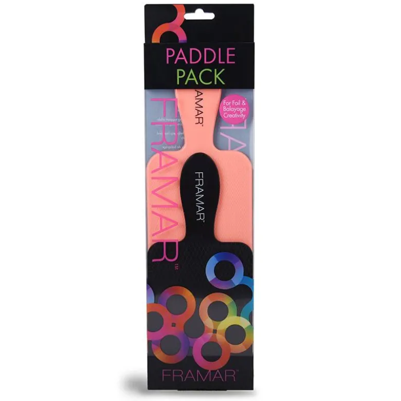 Lot de 2 palettes à mèches Noire & Rose