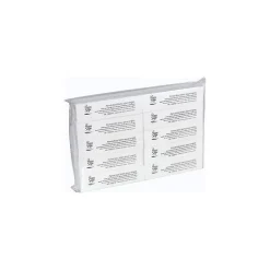 Lot de 10 ponces bloc pour ongles Blanc