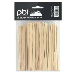 Lot de 200 spatules sourcils précision Bois 8.8x0.5cm