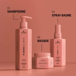 Lotion réparatrice 3-en-1 Fibre Clinix - Cheveux abîmés / 200ml