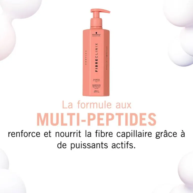 Lotion réparatrice 3-en-1 Fibre Clinix - Cheveux abîmés / 200ml
