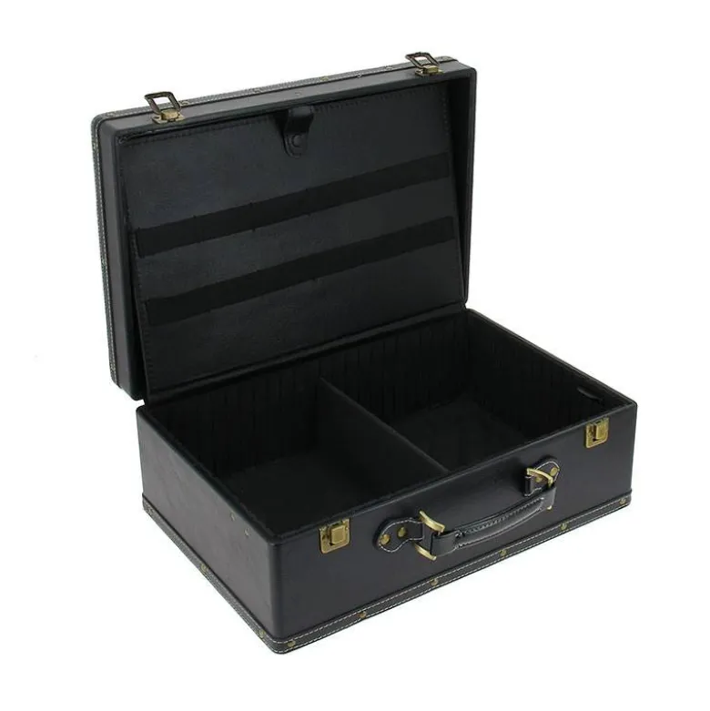 Mallette vintage barbier Noire