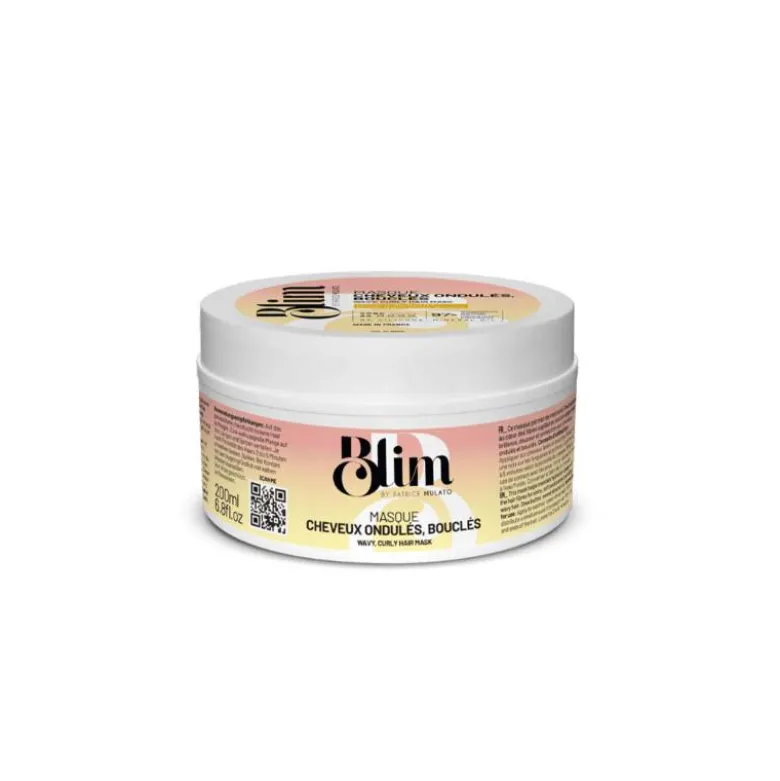 Masque cheveux ondulés, bouclés – nutrition, brillance, protection / 200ml