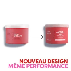 Masque couleur éclatante cheveux fins à moyens / 500ml