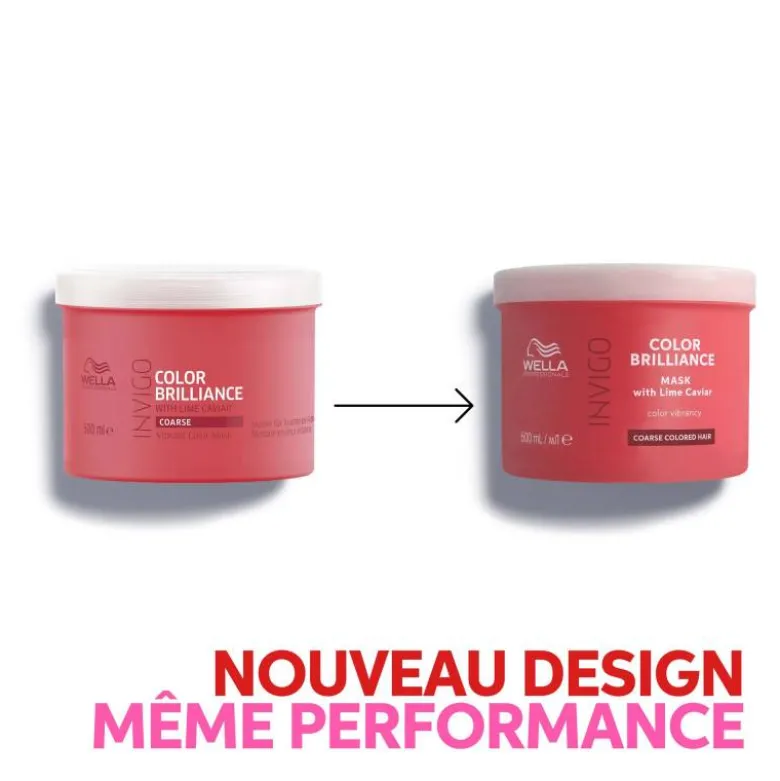 Masque couleur éclatante cheveux épais et colorés / 500ml