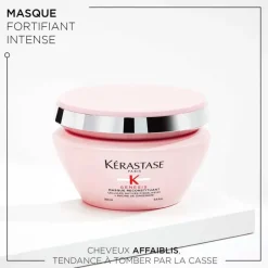Masque fortifiant Genesis – anti-casse, nutrition intense, démêlage facile / 200ml
