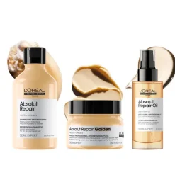 Masque Golden à la protéine de quinoa doré restructurant / 500ml