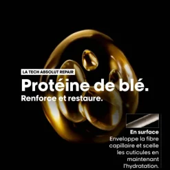Masque Golden à la protéine de quinoa doré restructurant / 250ml