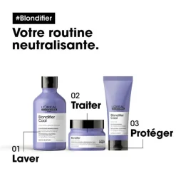 Masque nutritif et illuminateur Blondifier cheveux blonds ou méchés / 250ml