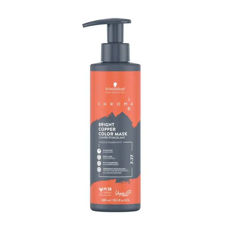 Masque pigmentant ChromaID 7-77 Cuivré étincelant / 300ml