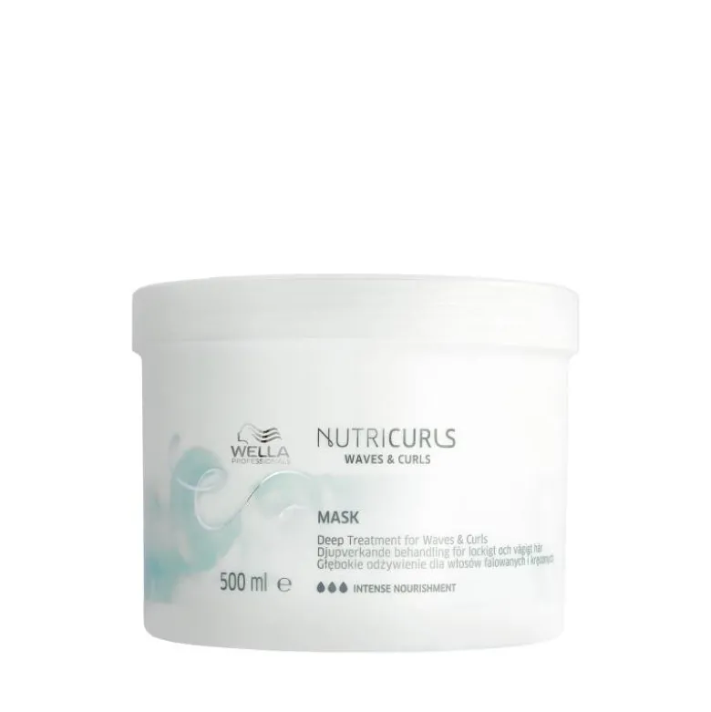 Masque profond cheveux bouclés et ondulés Nutricurls Waves & Curls / 500ml