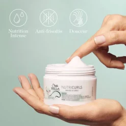 Masque profond cheveux bouclés et ondulés Nutricurls Waves & Curls / 500ml