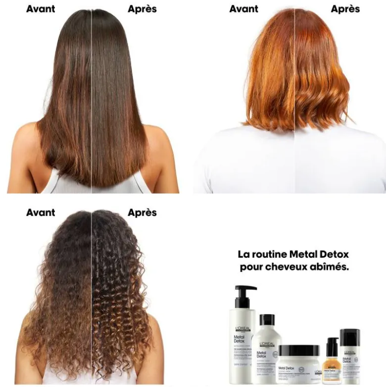Masque protecteur Metal Detox - anti-dépôts, anti-casse / 250ml