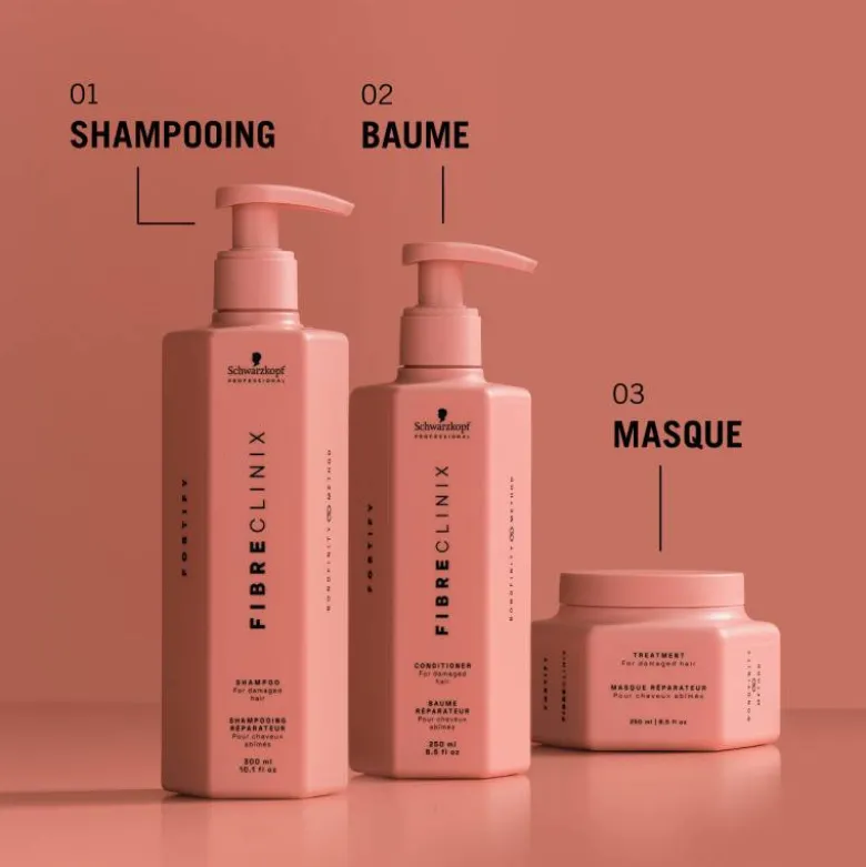 Masque réparateur Fibre Clinix - Cheveux abîmés / 250ml