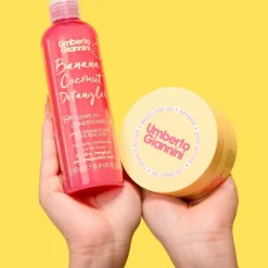 Masque réparateur sans rinçage Banana Butter – nourrit et dompte les frisottis / 200ml