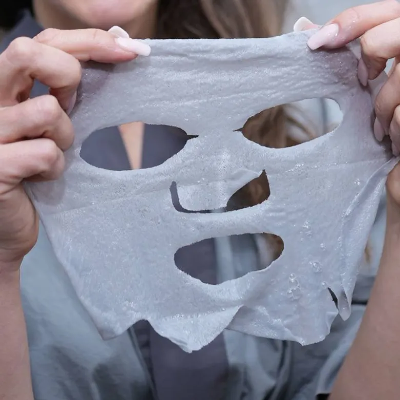 Masque tissu Bubble Charcoal – nettoyage profond, sébum, pores / 20g