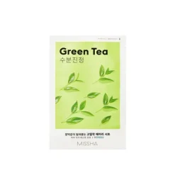 Masque tissu hydratant Green Tea – hydratation, confort, fraîcheur / 19g