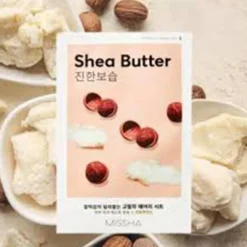 Masque tissu nourrissant Shea Butter – nutrition, confort, réparation / 19g