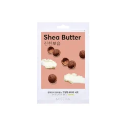 Masque tissu nourrissant Shea Butter – nutrition, confort, réparation / 19g