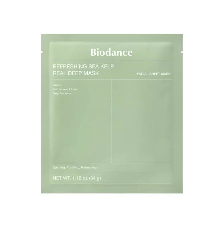 Masque visage Refreshing Sea Kelp – apaisant, purifiant, rafraîchissant / 34ml