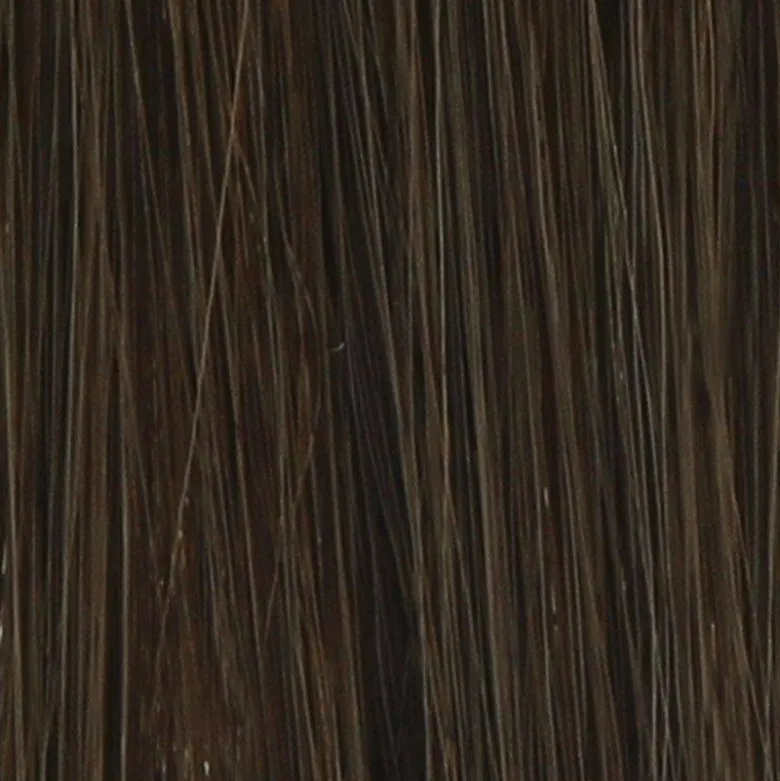 Mèches extensions naturelles Chatain clair rouge irisé x10