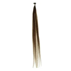 Mèches extensions naturelles Chatain x10