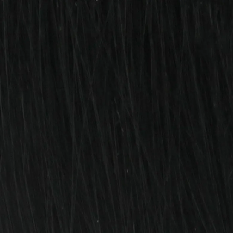 Mèches extensions naturelles Noir x10