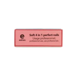 Mini bloc 4 faces - Soft 4 in 1 perfect nails Rose & Bleu