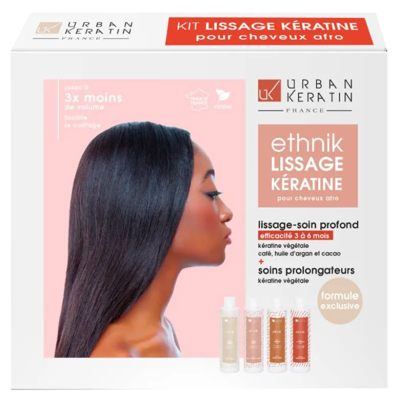 Mini kit Ethnik lissage brésilien (4x100ml) / 400ml