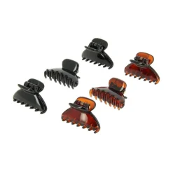 Mini pince noir et marron x6