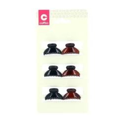 Mini pince noir et marron x6