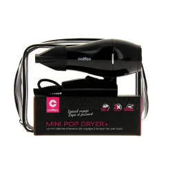 Mini sèche-cheveux de voyage Noir