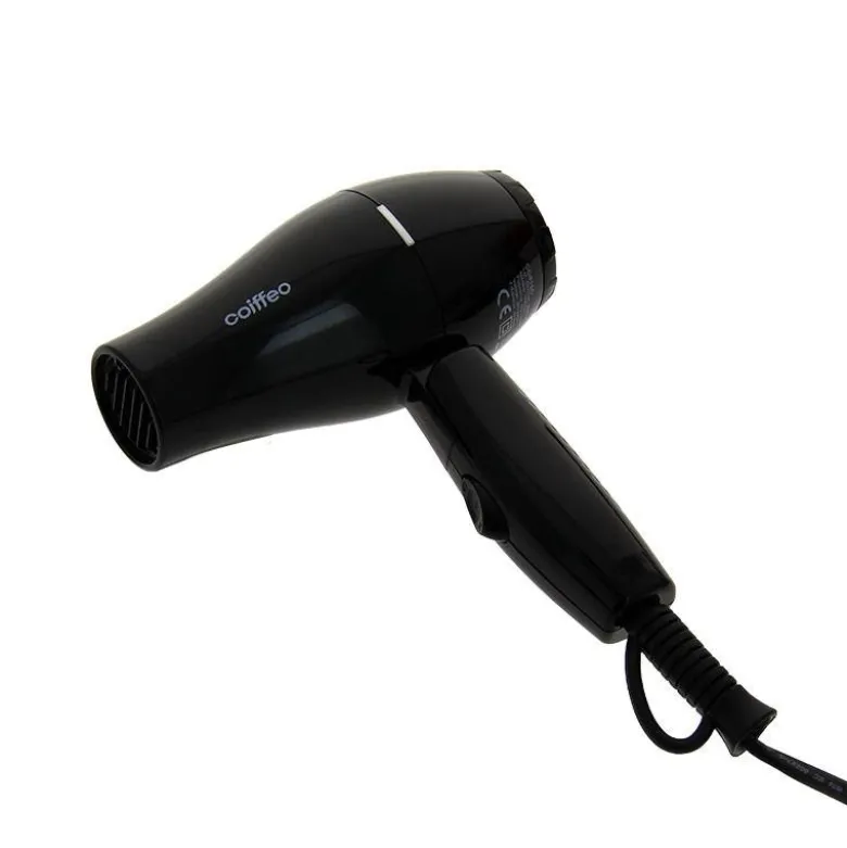 Mini sèche-cheveux de voyage Noir