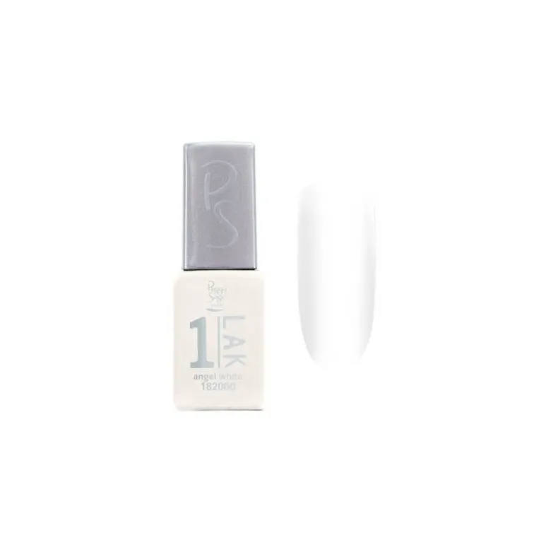 Mini vernis semi-permanent 1-LAK - Angel white / 5ml