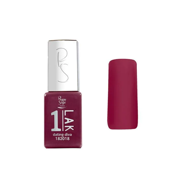 Mini vernis semi-permanent 1-LAK - Dating diva / 5ml