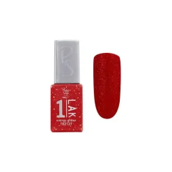 Mini vernis semi-permanent 1-LAK Energy Glitter / 5ml