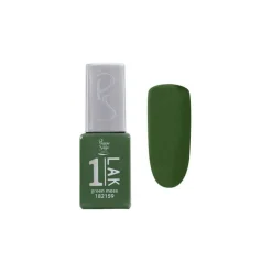 Mini vernis semi-permanent 1-LAK Green moss 5ml / 5ml