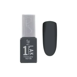 Mini vernis semi-permanent 1-LAK intense grey / 5ml