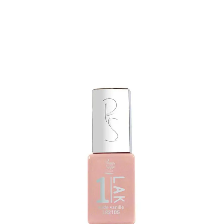 Mini vernis semi-permanent 1-LAK Nude vanille / 5ml