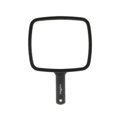 Miroir noir avec poignée