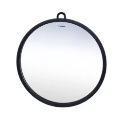 Miroir rond Diamond Noir