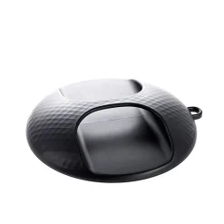 Miroir rond Diamond Noir