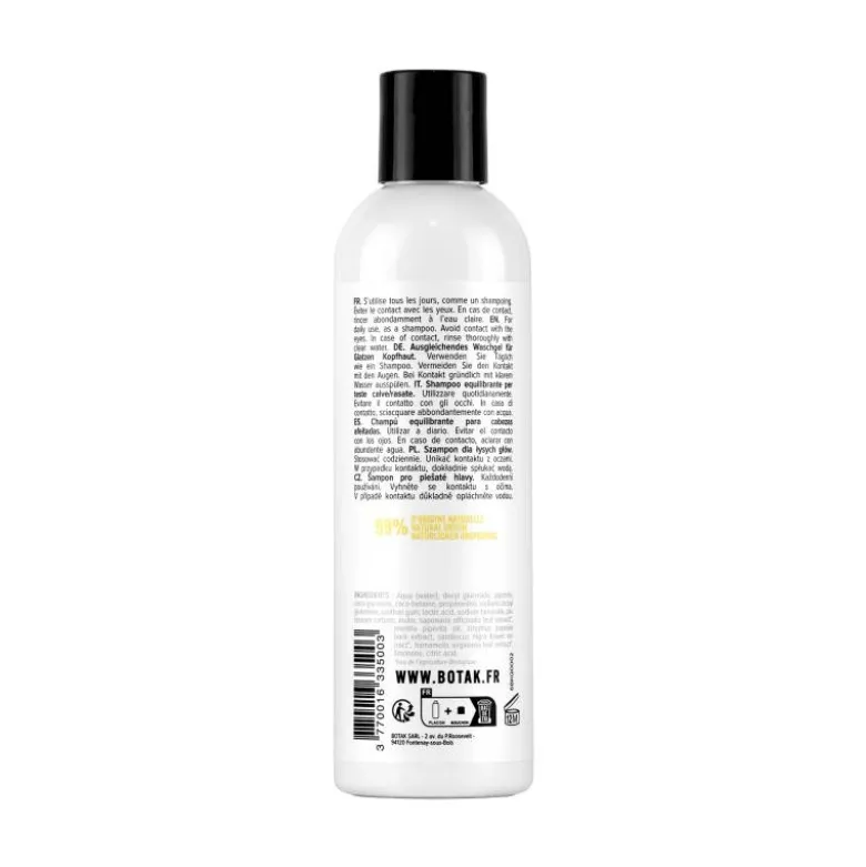 Nettoyant équilibrant pour crâne rasé ou tondu / 225ml