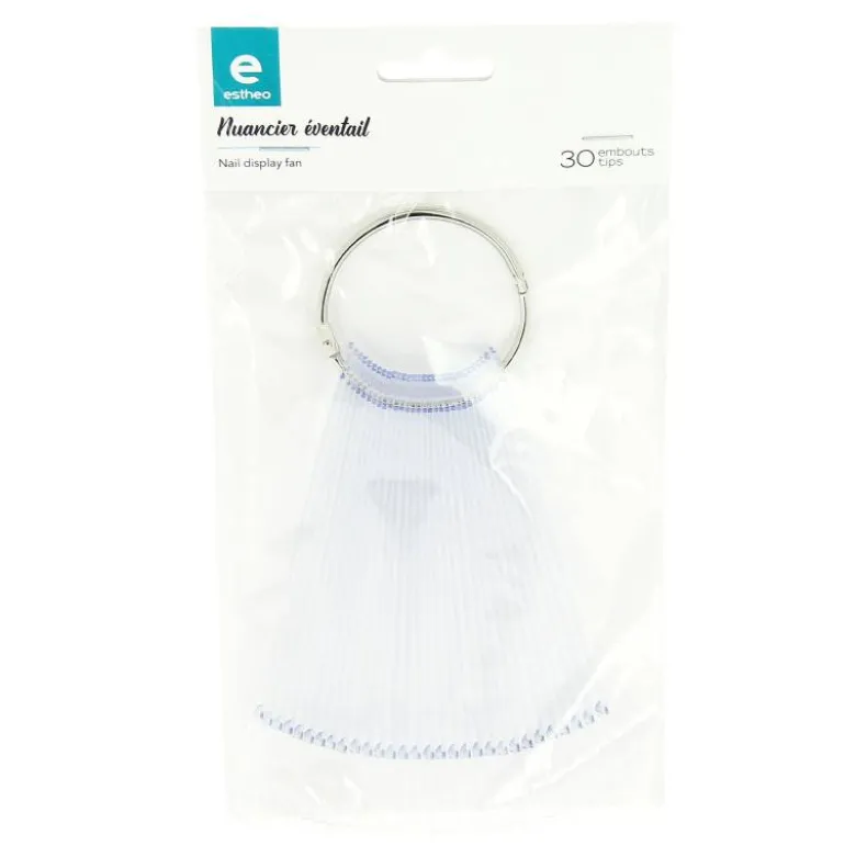 Nuancier éventail ongles à décorer x30
