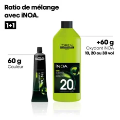 Oxydant crème professionnel 20 volume Inoa / 1000ml