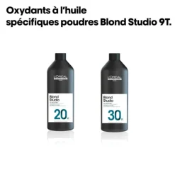 Oxydant huile 30 volumes Blond Studio spécifique poudres 9 tons / 1000ml